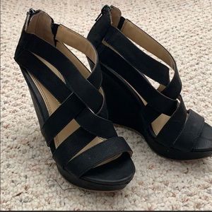 Chinese laundry wedges-black (Sz 6.5)